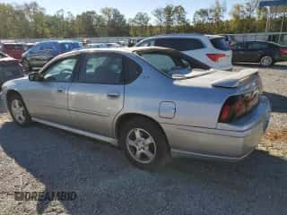 2005 Chevrolet Impala LS с VIN 2G1WH52K059387394, выставлен на аукционе Copart как лот 74964704 с пробегом Не указан миль и Списание • Salvage title. История ставок и продаж доступна на DreamBid. Изображение 2.