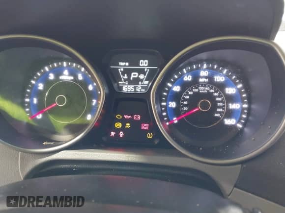 2016 Hyundai Elantra SE z VIN 5NPDH4AE9GH692364, wystawiony jako IAAI lot #42958943 z przebiegiem 169 512 mil mil oraz . Historia ofert i sprzedaży dostępna na DreamBid. Obrazek 7.