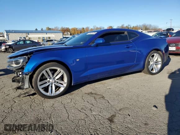 2016 Chevrolet Camaro 2SS z VIN 1G1FG1R71G0131114, wystawiony jako Copart lot #91431575 z przebiegiem 52 499 mil mil oraz Szkoda całkowita • Salvage title. Historia ofert i sprzedaży dostępna na DreamBid. Obrazek 1.