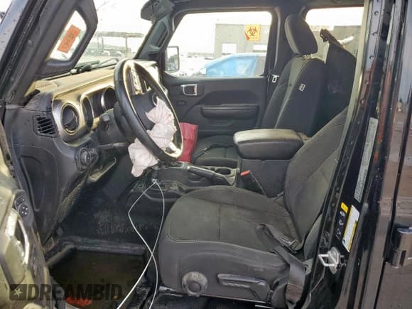 ✅ 2021 Jeep Wrangler Unlimited Willys • VIN: 1C4HJXDN0MW579721 • Lot: 60265255. Listed on Copart with 48,941 mi. Free auction sales archive from the USA and detailed vehicle history report at DreamBid. Image 7.