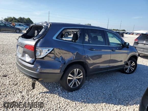 ✅ 2018 Honda Pilot EX-L • VIN: 5FNYF5H6XJB008231 • Lot: 70389974. Listed on Copart with Not provided. Free auction sales archive from the USA and detailed vehicle history report at DreamBid. Image 3.