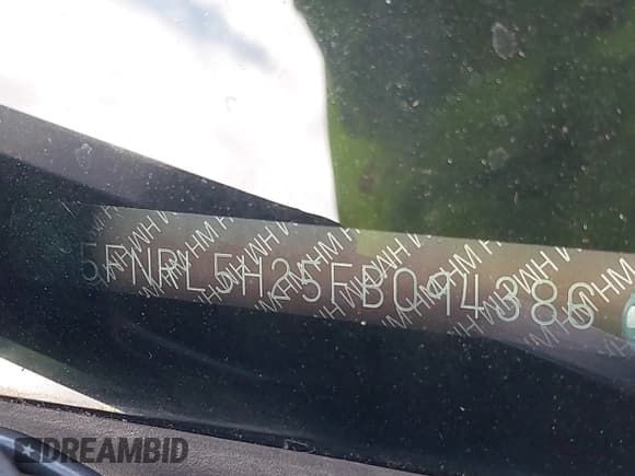 ✅ 2015 Honda Odyssey LX • VIN: 5FNRL5H25FB094386 • Lot: 43683126. Listed on IAAI with 198,519 mi. Free auction sales archive from the USA and detailed vehicle history report at DreamBid. Image 17.