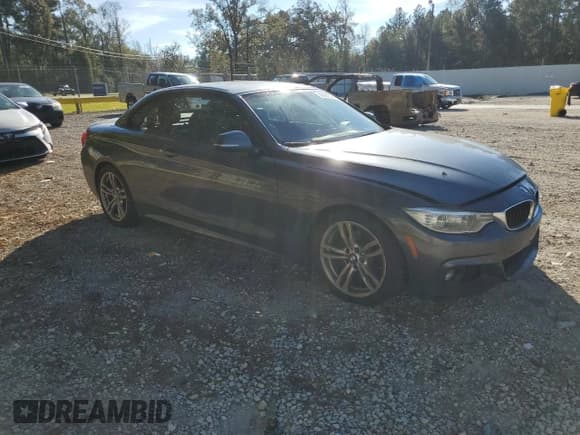 ✅ 2014 BMW 4 Series 428i • VIN: WBA3V5C56EJ968881 • Лот: 82986534. Опубликован ранее на Copart с пробегом 107 548 миль. Бесплатный доступ к архиву аукционных продаж из США и подробный отчёт об истории автомобиля на DreamBid. Изображение 4.