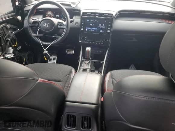 2022 Hyundai Tucson N Line z VIN KM8JFCAE7NU088944, wystawiony jako Copart lot #67253035 z przebiegiem 34 913 mil mil oraz Szkoda całkowita • Salvage title. Historia ofert i sprzedaży dostępna na DreamBid. Obrazek 8.