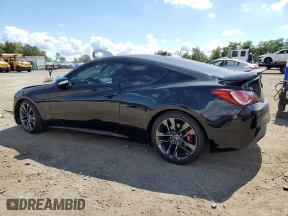 2015 Hyundai Genesis Coupe Ultimate with VIN KMHHU6KJ3FU122087, listed as a Copart auction lot 71317885 with 99,492 mi miles and Salvage title. Bid and sale history available at DreamBid. Image 2.