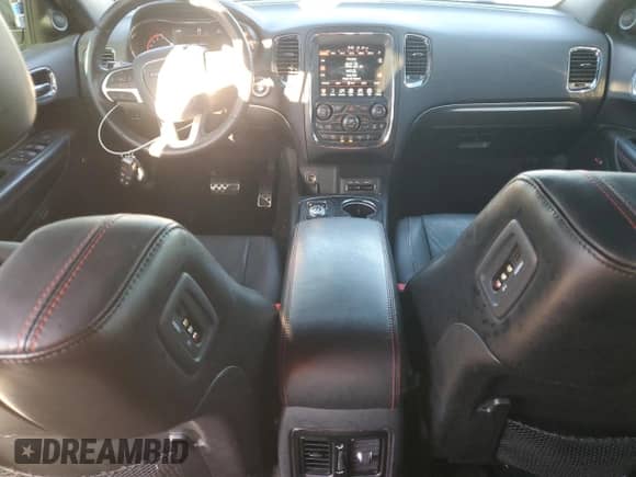 2017 Dodge Durango R/T with VIN 1C4SDJCTXHC672537, listed as a Copart auction lot 87045185 with 97,990 mi miles and Salvage title. Bid and sale history available at DreamBid. Image 8.