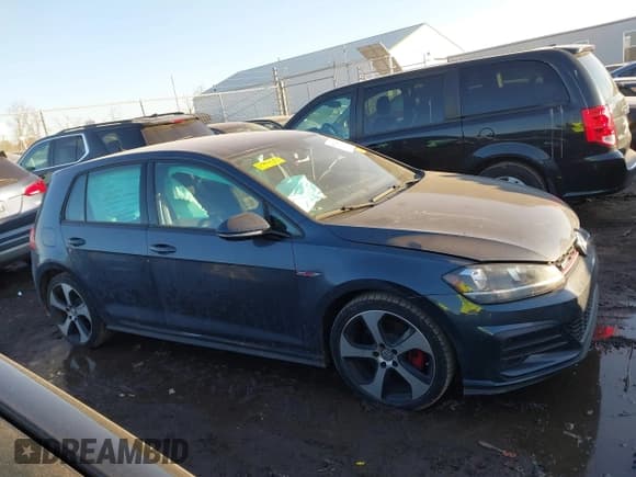 ✅ 2018 Volkswagen Golf GTI S • VIN: 3VW447AU1JM294021 • Lot: 43722405. Listed on IAAI with 76,656 mi. Free auction sales archive from the USA and detailed vehicle history report at DreamBid. Image 13.