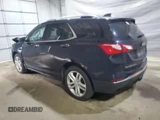 2020 Chevrolet Equinox Premier с VIN 3GNAXYEX1LS600311, выставлен на аукционе Copart как лот 71780875 с пробегом Не указан миль и Списание • Salvage title. История ставок и продаж доступна на DreamBid. Изображение 2.