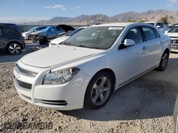 ✅ 2012 Chevrolet Malibu 1LT • VIN: 1G1ZC5E0XCF304337 • Lot: 75744934. Listed on Copart with 123,509 mi. Free auction sales archive from the USA and detailed vehicle history report at DreamBid. Image 1.