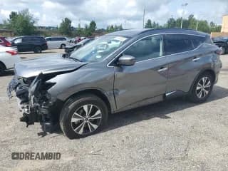 ✅ 2024 Nissan Murano SV • VIN: 5N1AZ2BS4RC113915 • Lot: 60966065. Listed on Copart with 61,604 mi. Free auction sales archive from the USA and detailed vehicle history report at DreamBid. Image 1.