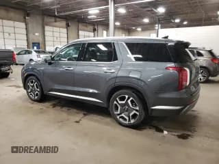 ✅ 2023 Hyundai Palisade Limited • VIN: KM8R5DGE1PU634790 • Лот: 78835374. Опубликован ранее на Copart с пробегом 18 296 миль. Бесплатный доступ к архиву аукционных продаж из США и подробный отчёт об истории автомобиля на DreamBid. Изображение 2.