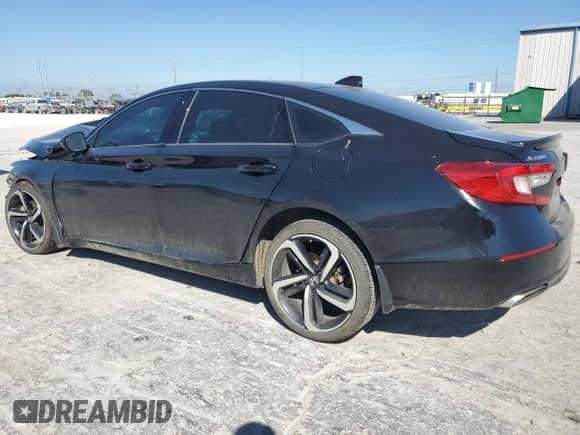 2018 Honda Accord Sport с VIN 1HGCV1F31JA219892, выставлен на аукционе Copart как лот 81993515 с пробегом 94 935 миль миль и Списание • Salvage title. История ставок и продаж доступна на DreamBid. Изображение 2.