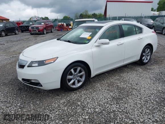 ✅ 2012 Acura TL Auto • VIN: 19UUA8F26CA021456 • Lot: 42349169. Listed on IAAI with 120,245 mi. Free auction sales archive from the USA and detailed vehicle history report at DreamBid. Image 2.