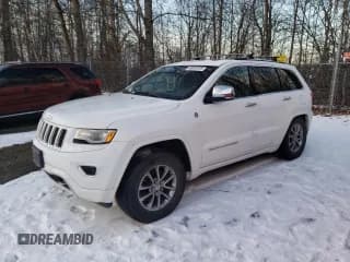 ✅ 2015 Jeep Grand Cherokee Overland • VIN: 1C4RJFCM0FC782670 • Lot: 45051815. Listed on Copart with 108,094 mi. Free auction sales archive from the USA and detailed vehicle history report at DreamBid. Image 1.