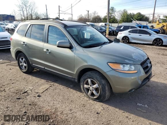 ✅ 2008 Hyundai Santa Fe GLS • VIN: 5NMSG13D18H215035 • Lot: 80709554. Listed on Copart with 152,128 mi. Free auction sales archive from the USA and detailed vehicle history report at DreamBid. Image 4.