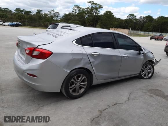 ✅ 2019 Chevrolet Cruze LT • VIN: 1G1BE5SM5K7144895 • Lot: 90997745. Listed on Copart with 208,245 mi. Free auction sales archive from the USA and detailed vehicle history report at DreamBid. Image 3.