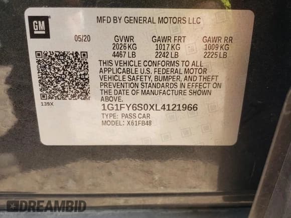 ✅ 2020 Chevrolet Bolt EV LT • VIN: 1G1FY6S0XL4121966 • Lot: 66776274. Wystawiony na Copart z przebiegiem 43 299 mil. Bezpłatny archiwum sprzedaży aukcyjnych z USA i szczegółowy raport historii pojazdu na DreamBid. Zdjęcie 13.