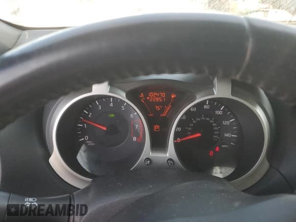 ✅ 2013 Nissan Juke SL • VIN: JN8AF5MV8DT207105 • Лот: 80570945. Опубликован ранее на Copart с пробегом 102 470 миль. Бесплатный доступ к архиву аукционных продаж из США и подробный отчёт об истории автомобиля на DreamBid. Изображение 9.