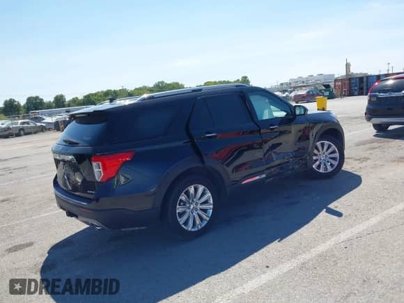 2023 Ford Explorer Limited z VIN 1FMSK8FH2PGB51112, wystawiony jako IAAI lot #43168081 z przebiegiem 25 524 mil mil oraz . Historia ofert i sprzedaży dostępna na DreamBid. Obrazek 4.