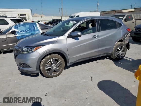 ✅ 2021 Honda HR-V EX • VIN: 3CZRU6H55MM755849 • Lot: 91608125. Wystawiony na Copart z przebiegiem 68 791 mil. Bezpłatny archiwum sprzedaży aukcyjnych z USA i szczegółowy raport historii pojazdu na DreamBid. Zdjęcie 1.