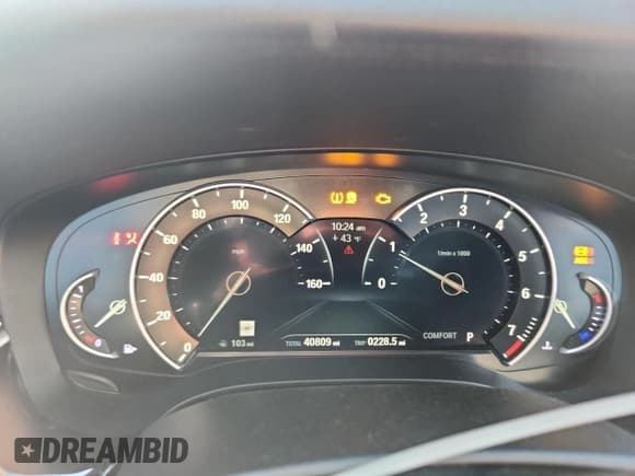 ✅ 2017 BMW 5 Series 540i xDrive • VIN: WBAJE7C36HG890606 • Lot: 92363905. Listed on Copart with 40,809 mi. Free auction sales archive from the USA and detailed vehicle history report at DreamBid. Image 9.