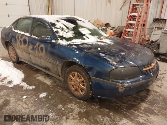 ✅ 2004 Chevrolet Impala • VIN: 2G1WF52E549293798 • Lot: 43818763. Listed on IAAI with 243,403 mi. Free auction sales archive from the USA and detailed vehicle history report at DreamBid. Image 1.