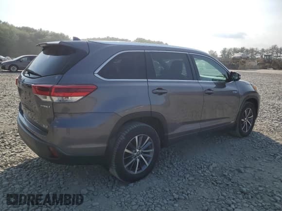 ✅ 2017 Toyota Highlander Hybrid XLE • VIN: 5TDJGRFH2HS034337 • Лот: 66434915. Опубликован ранее на Copart с пробегом 51 165 миль. Бесплатный доступ к архиву аукционных продаж из США и подробный отчёт об истории автомобиля на DreamBid. Изображение 3.