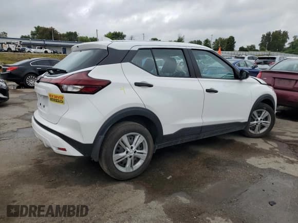 ✅ 2024 Nissan Kicks S • VIN: 3N1CP5BV1RL566668 • Lot: 81663275. Listed on Copart with 30,819 mi. Free auction sales archive from the USA and detailed vehicle history report at DreamBid. Image 3.