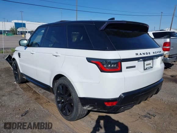 ✅ 2018 Land Rover Range Rover Sport • VIN: SALWR2RE7JA809817 • Lot: 42308693. Listed on IAAI with 49,933 mi. Free auction sales archive from the USA and detailed vehicle history report at DreamBid. Image 3.