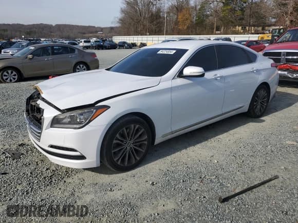 ✅ 2016 Hyundai Genesis 3.8L • VIN: KMHGN4JEXGU130691 • Lot: 84224854. Wystawiony na Copart z przebiegiem 137 243 mil. Bezpłatny archiwum sprzedaży aukcyjnych z USA i szczegółowy raport historii pojazdu na DreamBid. Zdjęcie 1.