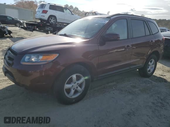 ✅ 2008 Hyundai Santa Fe GLS • VIN: 5NMSG13D28H142144 • Lot: 82044524. Listed on Copart with 46,761 mi. Free auction sales archive from the USA and detailed vehicle history report at DreamBid. Image 1.