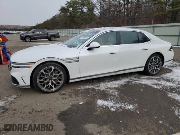 ✅ 2023 Genesis G90 e-SC • VIN: KMTFC4SD8PU024947 • Lot: 38889304. Wystawiony na Copart z przebiegiem Nie podano. Bezpłatny archiwum sprzedaży aukcyjnych z USA i szczegółowy raport historii pojazdu na DreamBid. Zdjęcie 1.