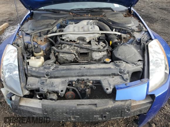 ✅ 2003 Nissan 350Z • VIN: JN1AZ34D73T102619 • Lot: 83372984. Listed on Copart with Not provided. Free auction sales archive from the USA and detailed vehicle history report at DreamBid. Image 11.