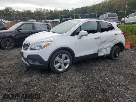 ✅ 2016 Buick Encore • VIN: KL4CJASB7GB703294 • Lot: 85937175. Wystawiony na Copart z przebiegiem 90 521 mil. Bezpłatny archiwum sprzedaży aukcyjnych z USA i szczegółowy raport historii pojazdu na DreamBid. Zdjęcie 1.