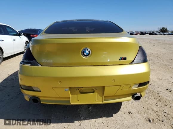 ✅ 2006 BMW 6 Series 650Ci • VIN: WBAEH13466CR50242 • Lot: 43722085. Listed on Copart with 163,867 mi. Free auction sales archive from the USA and detailed vehicle history report at DreamBid. Image 6.