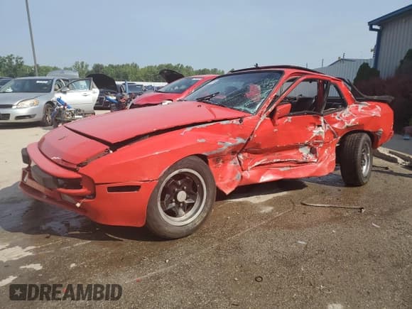 ✅ 1983 Porsche 944 • VIN: WP0AA0941DN460204 • Lot: 59137025. Listed on Copart with 62,474 mi. Free auction sales archive from the USA and detailed vehicle history report at DreamBid. Image 1.