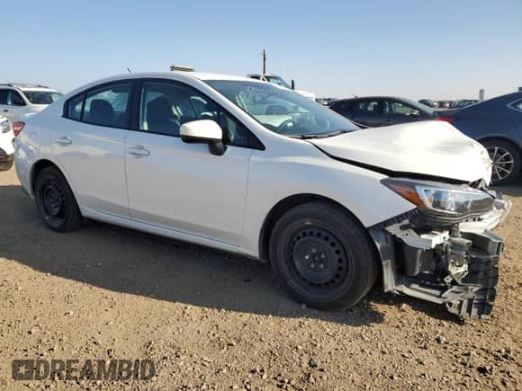 2020 Subaru Impreza with VIN 4S3GKAB62L3602546, listed as a Copart auction lot 81251655 with 34,943 mi miles and Salvage title. Bid and sale history available at DreamBid. Image 4.