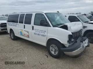 2017 Chevrolet Express Passenger LT с VIN 1GAZGPFG3H1169380, выставлен на аукционе Copart как лот 85080614 с пробегом 42 651 миль миль и Списание • Salvage title. История ставок и продаж доступна на DreamBid. Изображение 4.