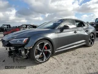 ✅ 2019 Audi RS 5 Sportback • VIN: WUABWCF55KA906835 • Lot: 85359985. Listed on Copart with 52,543 mi. Free auction sales archive from the USA and detailed vehicle history report at DreamBid. Image 1.