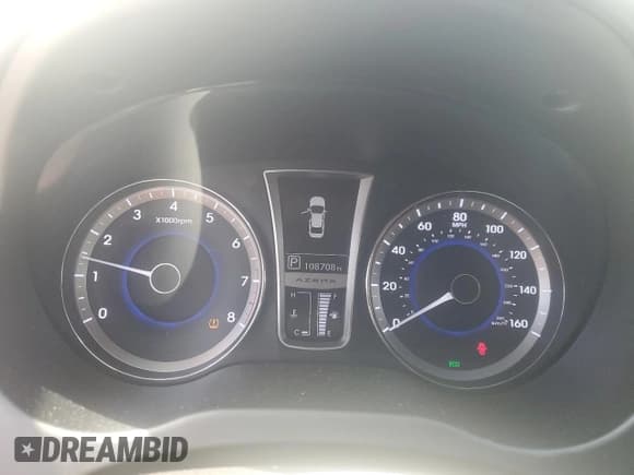 ✅ 2012 Hyundai Azera • VIN: KMHFH4JG3CA143735 • Лот: 52442055. Опубликован ранее на Copart с пробегом 108 708 миль. Бесплатный доступ к архиву аукционных продаж из США и подробный отчёт об истории автомобиля на DreamBid. Изображение 9.