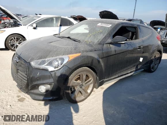 ✅ 2014 Hyundai Veloster Turbo • VIN: KMHTC6AE5EU183621 • Lot: 76325954. Wystawiony na Copart z przebiegiem 137 460 mil. Bezpłatny archiwum sprzedaży aukcyjnych z USA i szczegółowy raport historii pojazdu na DreamBid. Zdjęcie 1.