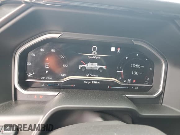 ✅ 2023 GMC Sierra 1500 AT4X • VIN: 3GTUUFEL5PG154494 • Лот: 65573915. Опубликован ранее на Copart с пробегом 25 191 миль. Бесплатный доступ к архиву аукционных продаж из США и подробный отчёт об истории автомобиля на DreamBid. Изображение 9.