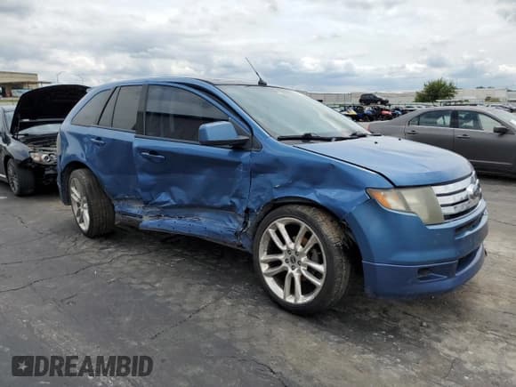 ✅ 2009 Ford Edge Sport • VIN: 2FMDK30C49BA71605 • Лот: 78853754. Опубликован ранее на Copart с пробегом 185 833 миль. Бесплатный доступ к архиву аукционных продаж из США и подробный отчёт об истории автомобиля на DreamBid. Изображение 4.