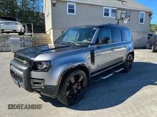 ✅ 2020 Land Rover Defender X • VIN: SALEXEEU7L2028423 • Lot: 87230695. Wystawiony na Copart z przebiegiem 121 210 mil. Bezpłatny archiwum sprzedaży aukcyjnych z USA i szczegółowy raport historii pojazdu na DreamBid. Zdjęcie 1.