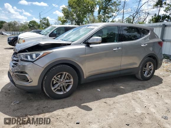 ✅ 2017 Hyundai Santa Fe 2.4L • VIN: 5XYZT3LB3HG398002 • Лот: 69221364. Опубликован ранее на Copart с пробегом 83 383 миль. Бесплатный доступ к архиву аукционных продаж из США и подробный отчёт об истории автомобиля на DreamBid. Изображение 1.