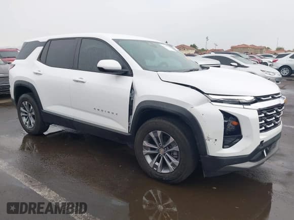 ✅ 2026 Chevrolet Equinox FWD LT • VIN: 3GNAXHEG5TL163309 • Lot: 43419074. Listed on IAAI with 4,439 mi. Free auction sales archive from the USA and detailed vehicle history report at DreamBid. Image 6.