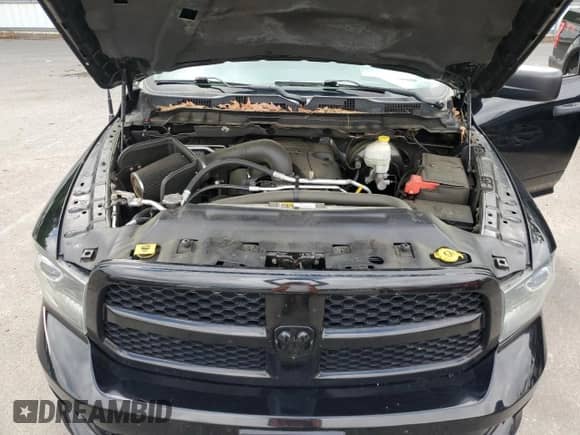 2014 Ram 1500 Tradesman with VIN 1C6RR7KT4ES267285, listed as a Copart auction lot 57248955 with 140,450 mi miles and Salvage title. Bid and sale history available at DreamBid. Image 11.