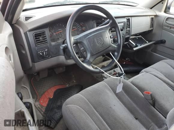 2003 Dodge Dakota Sport with VIN 1D7HL38XX3S275337, listed as a Copart auction lot 80963815 with 274,880 mi miles and Salvage title. Bid and sale history available at DreamBid. Image 8.
