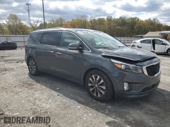 ✅ 2016 Kia Sedona EX • VIN: KNDMC5C13G6155868 • Лот: 86872705. Опубликован ранее на Copart с пробегом 134 599 миль. Бесплатный доступ к архиву аукционных продаж из США и подробный отчёт об истории автомобиля на DreamBid. Изображение 4.