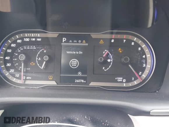 2024 Hyundai Tucson SEL z VIN 5NMJBCDE7RH338594, wystawiony jako IAAI lot #43514861 z przebiegiem 26 078 mil mil oraz . Historia ofert i sprzedaży dostępna na DreamBid. Obrazek 7.